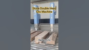 💥Power of Double Head Stone CNC Router! 💥 Precision Carving Demo #carving
