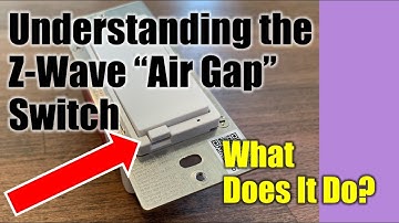 Z-Wave ● What is the Air Gap Switch on Paddle Switches for? ✅ Jasco GE Honeywell ZWave Zigbee