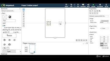 How to make wireframes working with anchors in NinjaMock