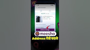 How to change address in meesho | meesho address change #shorts #meesho