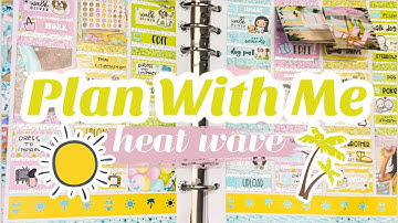 Plan With Me🌴Heat Wave (feat. Caress Press)