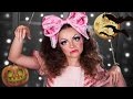 СТАЛА КУКЛОЙ на HALLOWEEN! / МАКИЯЖ МАРИОНЕТКА Хэллоуин / Make-up Tutorial Marionette Doll