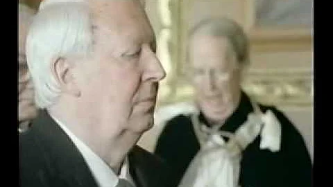 Queen Elizabeth II Investiture of Sir Edward Heath...