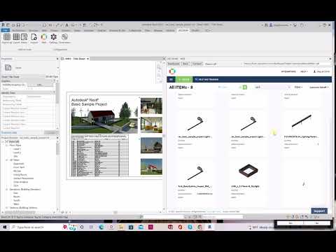 PREVIEW: OpenBOM CAD Add-in Embedded Browser (Autodesk Revit example)