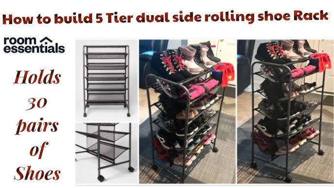 60 Pair Shoe Rack