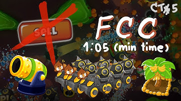 BTD6 Contested Territory #5: Time Attack Tile FCC in 1:05 (minimum time)