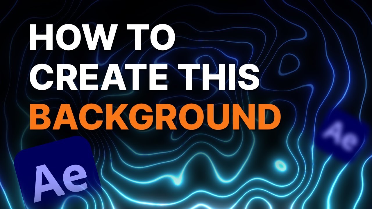How to create this Background only 15 minutes in after effects # ...
