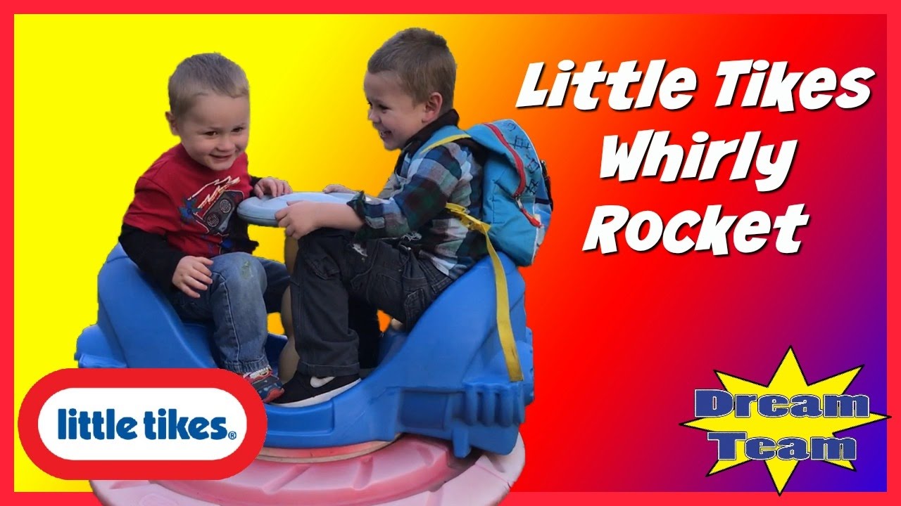 little tikes whirly rocket roundabout