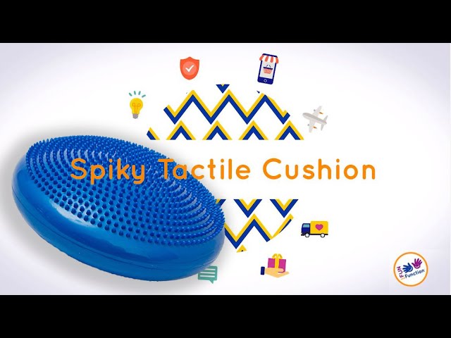 Fun And Function – Spiky Tactile Cushion – Wiggle Seat Cushion for  Fidgeting, Focusing & Core Balance – Excellent Sensory Tool for Children  with