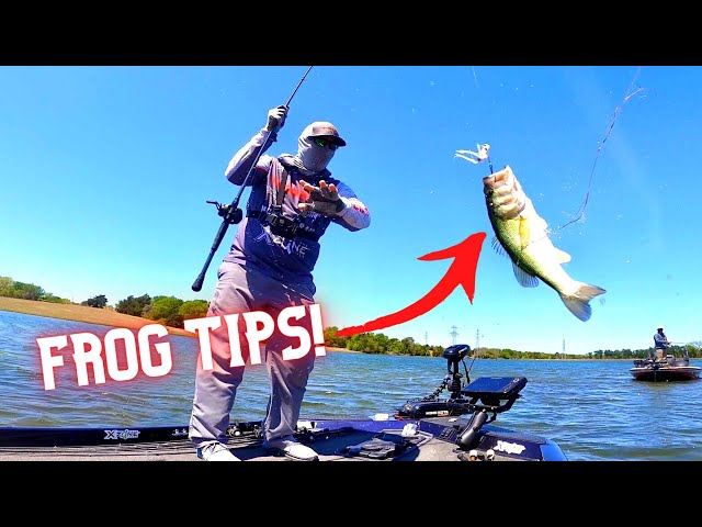 Try These FROG FISHING Tips To Land More Fish! 