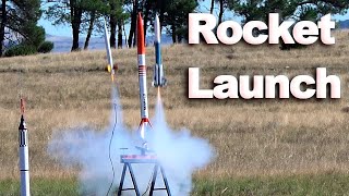 Rocket launches, parachutes, 3D Heli and aerobatic planes in XXV San Saturio Festival RC Show