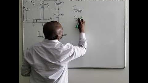 Calculate elastic section modulus of a composite shape - FE Exam Prep