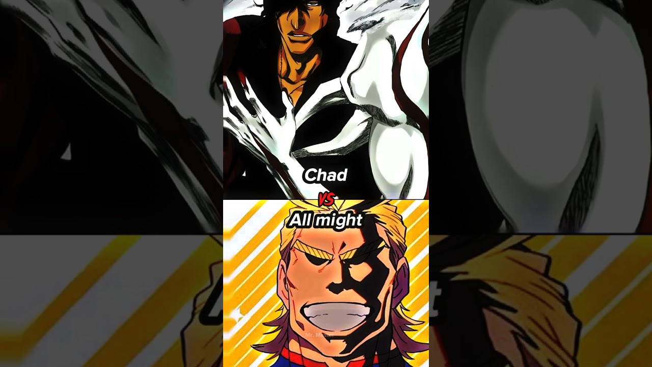sado vs all might (bleach vs MHA) 
