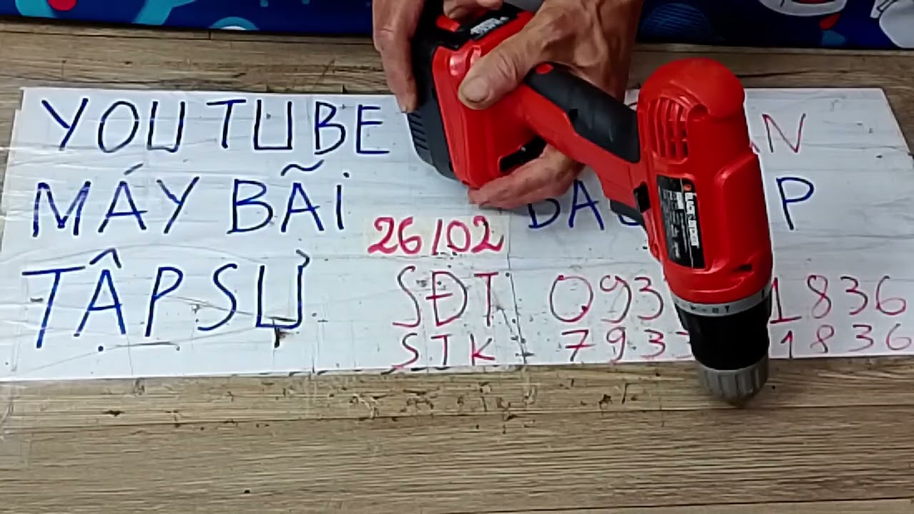 Máy khoan, ban vít... Bãi nhật. Ae quan tâm lh 0933051836. E xin cảm ơn ạ 