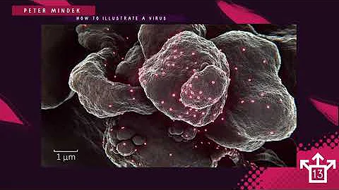 Peter Mindek: How to illustrate a virus (PIXELvienna 2020)