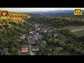 Панорама на село Кривени, Ресен [Дрон Видео] Drone Footage village Kriveni, Prespa, Resen, Macedonia