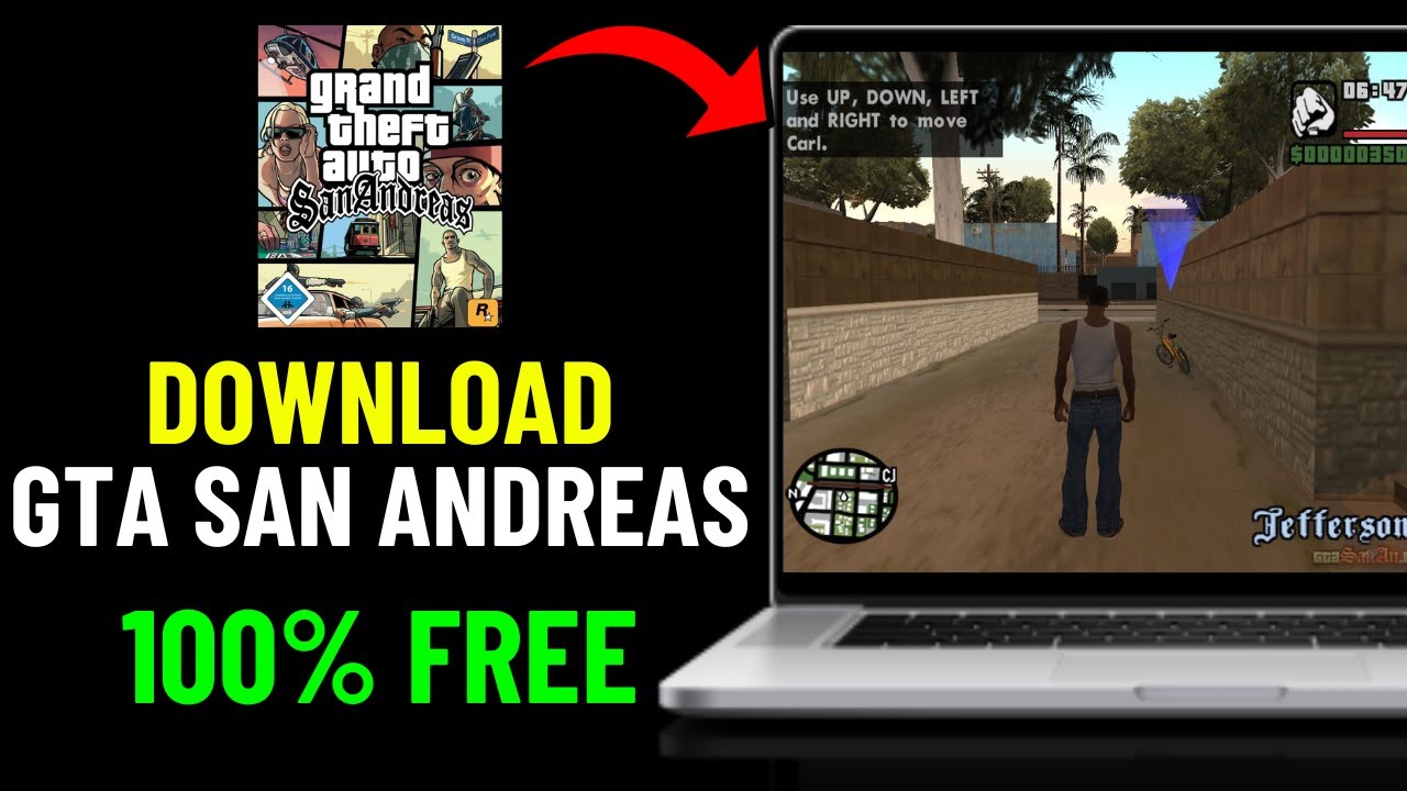 HOW TO DOWNLOAD GTA SAN ANDREAS ON PC/LAPTOP 2026! (UPDATED) - YouTube
