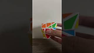 Hexagonal Dipyramid Cube on Beat 🔹 Part 2 #satisfying #cubing #shorts