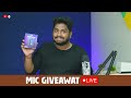 Mic Giveaway Live By Telugu Techpad