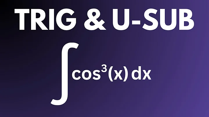 How to Integrate cos^3(x) dx Using Trig Identities (Step-by-Step)