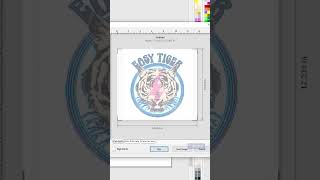 How To Cut Around A Printed Image Using VinylMaster - Part 2 #shorts