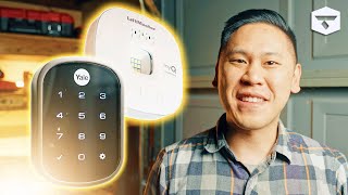 Smart Home Tech of 2021 Edition - Yale | LIftMaster Smart Touchscreen Deadbolt and Smart Hub