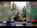 Pescadores de Puerto Malabrigo se salvan de morir al hundirse bote