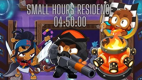 BTD6 Race Tutorial | Small Hours Residence | 04:50:00 (With Written Guide)