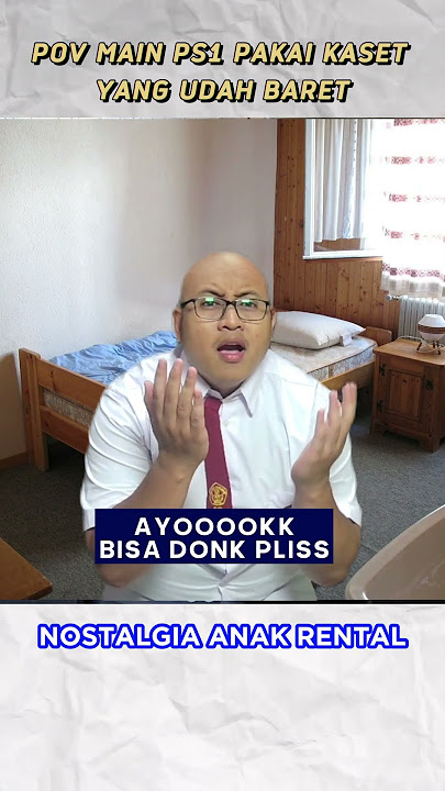 POV MAIN PS1 PAKAI KASET YANG UDAH BARET