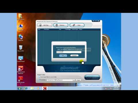 How to Remove Encryption from PDF File on Windows