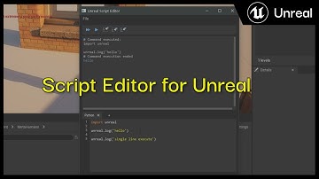 Unreal - Python Script Editor