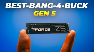 Best-Bang-For-Buck Gen 5 m.2 NVMe? 👉 TeamGroup T-Force Z540 SSD Review [1TB & 2TB]