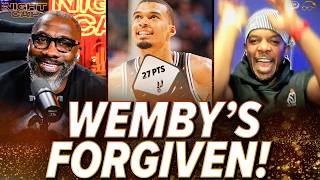 Unc & Iso Joe SALUTE Wemby's REVENGE after Spurs destroy Timberwolves with 27 PTS & 17 REB| Nightcap Net Worth
