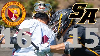 #1 St. Anthony's vs. #6 Haverford - Extended Clips - 2nd Half - 2023 High School Lacrosse