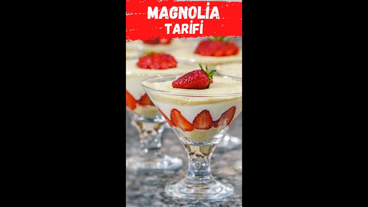 ????Magnolia Tarifi, Magnolia Puding Tarifi, Magnolia Nasıl Yapılır, Pratik Magnolia Yapımı
