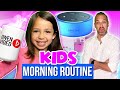 Best Alexa Morning Routines for School- wake up routines they will love