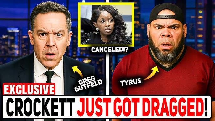 Gutfeld & Tyrus GO OFF On Jasmine Crockett – Viewers STUNNED - YouTube