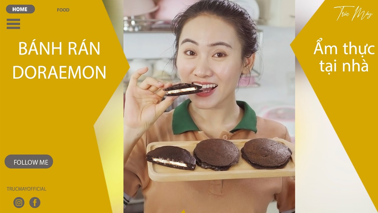Làm bánh rán Doraemon từ bánh Oreo cực ngon | Trúc Mây - Ẩm thực tại ...