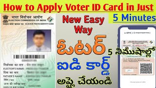How to Apply Voter Card Online in Telugu | Voter ID Card Online Apply Telugu | Voter ID Card 2022 screenshot 4