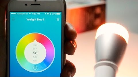 Yeelight Blue II LED Smart Bulb Unboxing And Hands On Review