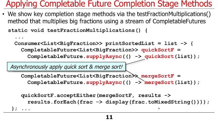 Overview of Advanced Java 8 CompletableFuture Features (Part 3)