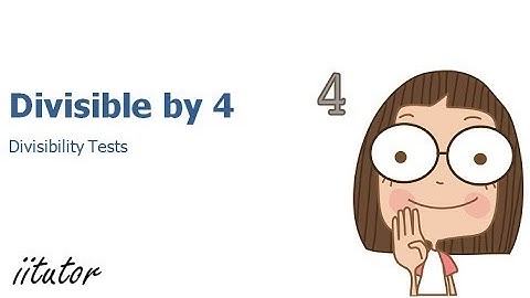 √ The Divisibility Rules for 4 Explained with Clear Examples. Watch this video to find out!