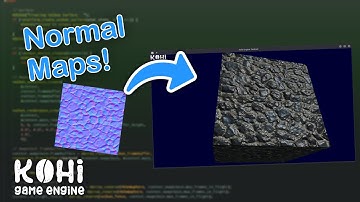 Kohi #051: Normal Maps (Vulkan Game Engine Series)