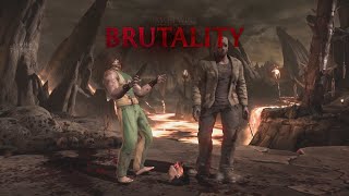 MORTAL KOMBAT XL- JASON VORHESS VS LIU KANG (BRUTALITY)