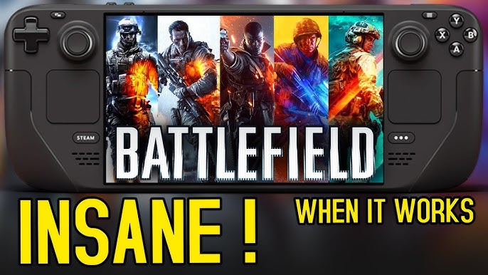 Battlefield 4 Steam Deck Gameplay 