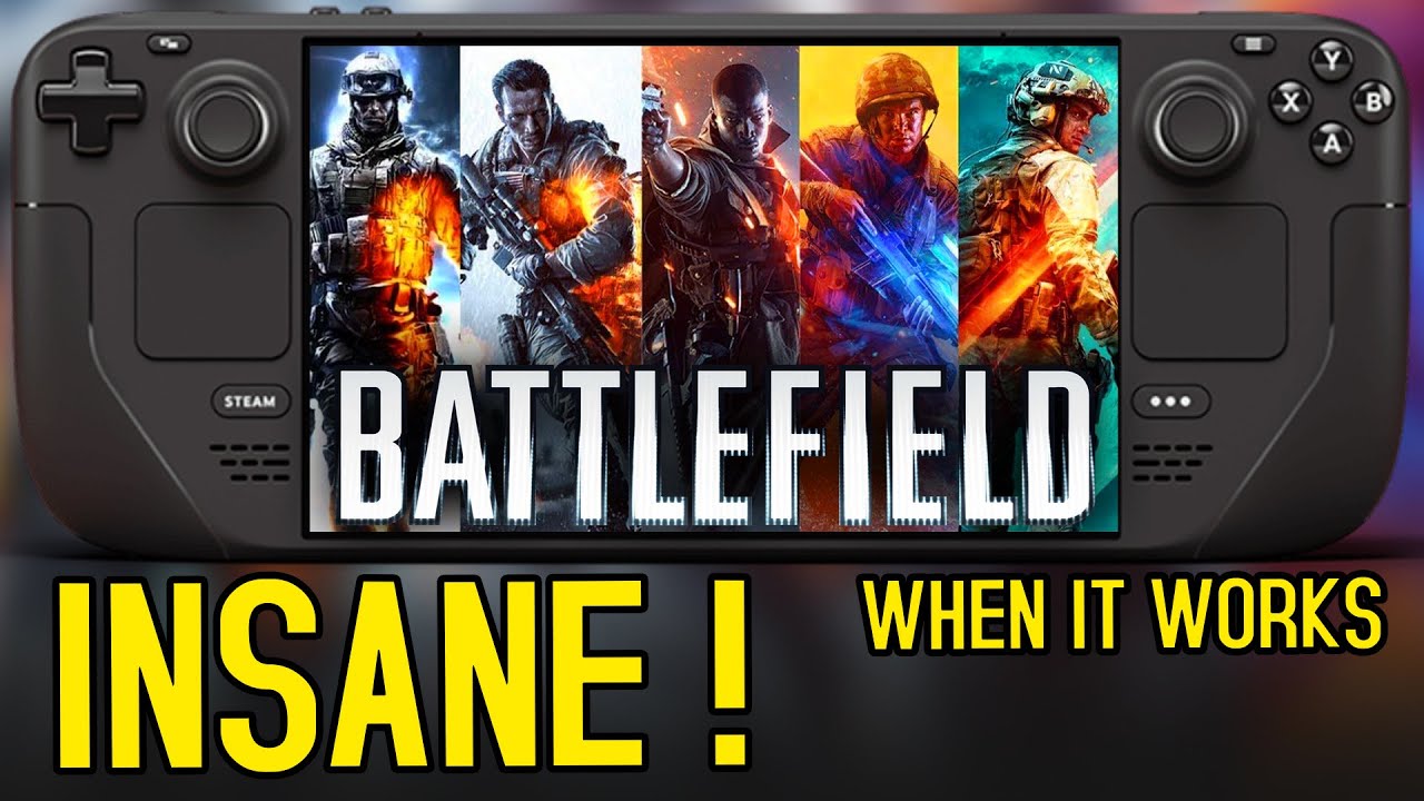 Steam Deck Gameplay - Battlefield 4 - SteamOS 