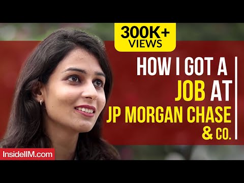 How I Got A Job At JP Morgan Chase