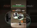 Independence Day Special: Free Hob & Chimney This Month Only! #independenceday #homeinterior