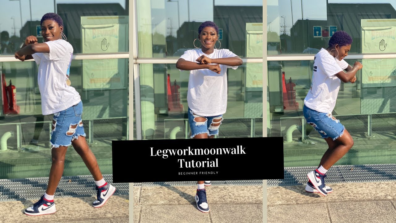  How to Legwork moonwalk | Dance Tutorial | Moonwalk legwork tutorial