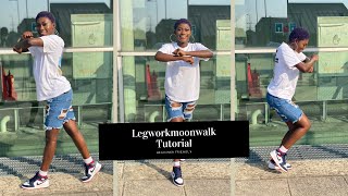 How to Legwork moonwalk | Dance Tutorial | Moonwalk legwork tutorial